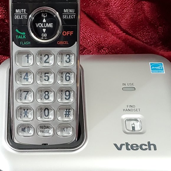 V-Tech Cordless Telephone with Base & One Extension Phone Model CS6419 - Picture 15 of 16